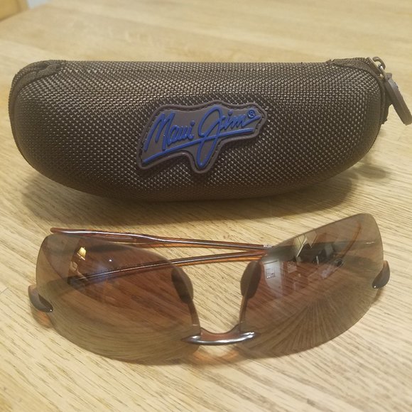 Maui Jim Other - **PRICE DROP**Maui Jim MJ-425-26 Banzai Rootbeer Frame Polarized Lens Sunglasses